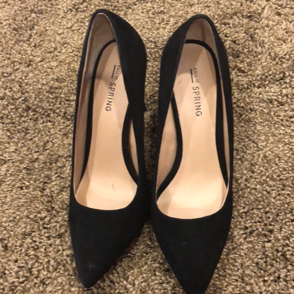 Black heels